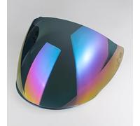 XJQHK Motorcycle Helmet Visor for LS2 OF608, UV Anti-Fog Motorcycle Helmet Visor Lens Windproof Motorbike Helmet Face Shield,normal-C Ordinary Multicolored
