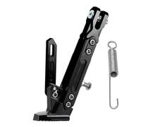 XJQHK Motorcycle Kickstand for Triumph Tiger 800 900 955 1050 1200, Adjustable Foot Side Support Parking Kickstand, Motorbike Modified Parking Support Stand,B