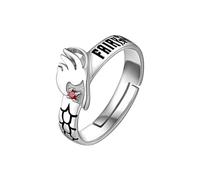 XJruixi Anime Fairy Shape Adjustable Ring For Women Men Jewelry Gifts Cosplay Accessories
