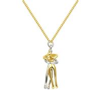XJruixi Exquisite Couple Hugging Pendant Necklace For Women Pendants For Couple Necklace Love Valentine's Day Jewelry