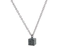 XJruixi Game NieR:Automata Cosplay Necklace Unisex Cube Pendant Necklaces Choker Accessories Jewelry Props