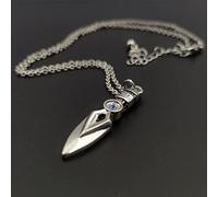 XJruixi Game Valorant Necklace Jett Cosplay Unisex Blade Storm Knife Pendant Choker Fashion Jewelry Accessories Toy Gifts