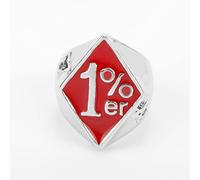XJruixi MQCHUN One Percent 1% ER Skull Biker Ring Stainless Steel Jewelry Gold Fashion Skull Motor Biker Men Ring -25