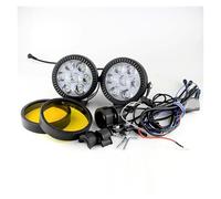 XJSMDXJ Motorcycle Driving Lights 100W Universal Motorcycle LED Headlight Driving Lamps Fogs Light Auxiliary Spotlight Motor Accessory Headlights Spotlights