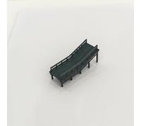 XJT87310 1/87 HO Scale Miniature Factory Building Military Car Railroad Track Accessory Props Diorama Scenery Chinese Ancient Bridge