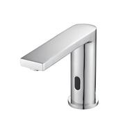 XJTNLB Infrared Sensor Faucet Chrome Bathroom Sink Taps Mixers Wash Basin Taps Mixer with Sensor Brass Battery Powered