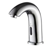 XJTNLB Touchless Basin Tap Automatic Bathroom Sink Taps Mixers Battery Powered Hot and Cold Water Brass