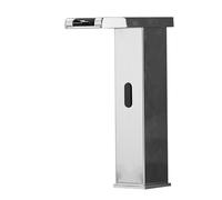 XJTNLB Touchless Bathroom Sink Faucets Waterfall Mixer Tap for Basin Chrome Hot and Cold Water Mixer Tap Sensor Faucet Tall