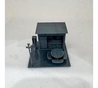 XJTSL057 1/64 Miniature Scene Urban Convenience Store Scene Model Display Box 1 Set