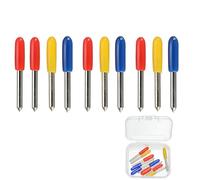 XJUDA 10 Pcs Cutting Blades Compatible with Cricut Maker 3/Explore Air 2 Blades Cutting Machines, Multi-Colored