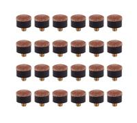 XJUDA 24 Pcs Cue Tips Pool Cue Tips Screw on for Alternatives to Screw-Head Pool Cues