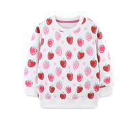 XJUERAA Girls Boys Jumper Sweatshirt Dinosaur Butterfly Animal World Kids Unisex Tops Children Little Baby Long Sleeve Polyester Jumpers Outfits Casual Crewneck Autumn Winter Clothes Age 1-7 Years