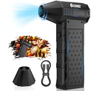 XJUGEZ Electric Air Duster,130000RPM Compressed Air Duster,4 Gears Cordless Mini Air Blower Rechargeable as Compressed Air Can,Hand Held Compressed Air Cleaner for PC,Keyboard,Car - Star