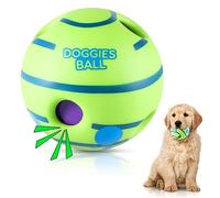 XJYMCOM Interactive Giggle Ball for Dogs and Cats - Pet Puzzle Toy with Unique Giggling Sounds - Durable Chew Toy for Boredom Relief - Safe Vinyl Material - 5.1"