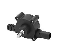 XJYMCOM Mini Electric Drill Pump Portable Extra Water Pump Attachment Micro Self-Priming Hand Diesel Oil Fluid Water Hand Centrifugal Draining Irrigation Transfer Pump Heavy Duty for Home Garden