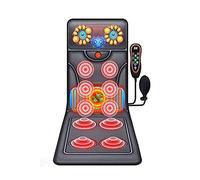 XJZHANG Multifunctional Waist and Neck Massage Mat With 30 Massage Heads, Full Body Massager Cushion for Back Neck Lumbar Leg Pain Relief, Relaxing Massage Mattress Pad