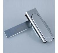 XK143W Distribution Box Electric Control Switch Cabinet Door Equipment Mechanical Thin Type Flat 73mm Extended Latch Lock 1Pcs(XK143-115WC)