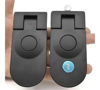XK153 Lever Latch Swing Handle Cam Locking Industrial Cabinet Plane RV Door Lock 1Pcs(XK153-52BS-key)