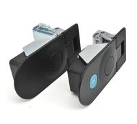 XK153 Sealed Lever Latch Swing Handle Cam Locking Industrial Cabinet Plane Door Lock Compression Lock 1Pcs(XK153-21BS-key)