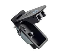 XK153S with Key Sealed Lever Latch Swing Handle Cam Locking Industrial Cabinet Plane Door Lock Compression 1Pcs(XK153-52BS-key)