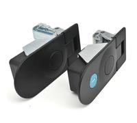 XK153S with Key Sealed Lever Latch Swing Handle Cam Locking Industrial Cabinet Plane RV Door Lock Compression Lock 1Pcs(XK153-35BS-key)