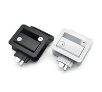 XK159B XK159X Rv Entry Lock Side Entry Motorhome Truck RV Door Panel Lock 1Pcs(Silver)
