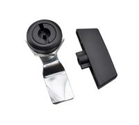 XK207 Wing Groove Round Head Lock Zinc Alloy Rotary Tongue Lock Electric Cabinet Door Lock 1Pcs