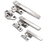 XK301Solid Stainless Steel Large Simple Style Sliding Steel Door Handle Without Lock 1Pcs(XK301-105Y-304)