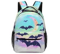 XKASKDFKE Animal Daypack for Children - Cool Bat Themed + Emergency Whistle Included One Size