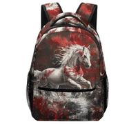 XKASKDFKE Best-Rated Animal Backpack Art Horse - 360° Reflective Strips & Safety Certified One Size