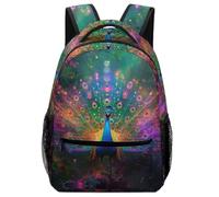XKASKDFKE Bestseller Beautiful Peacock Backpack Animal - 5-Star Rated Comfort & Practicality One Size
