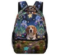 XKASKDFKE Hassle-Free Beagle Hound Art Backpack Animal - Machine Washable & Quick-Dry Material One Size