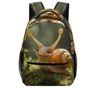 XKASKDFKE Multipurpose Animal Backpack Cute Snail - School/Day Camp/Travel Bag for Children One Size