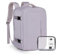 Xkdoai for Ryanair Cabin Bags 40x20x25, Travel Backpack with TSA Approved Clear Bag, Travel Bag Underseat Carry-ons Hand Luggage Bag for Travelling Casual Daypack for Ryan Air Plane