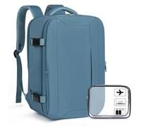 Xkdoai for Ryanair Cabin Bags 40x20x25, Travel Backpack with TSA Approved Clear Bag, Travel Bag Underseat Carry-ons Hand Luggage Bag for Travelling Casual Daypack for Ryan Air Plane