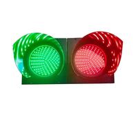 XKEDNMF 8in LED Traffic Stop Light Indicator Light, With Remote Control,Red/Green Stop And Go Light, Dock Bay Indicator Warning Light For Roads, Toll Booths, Terminals