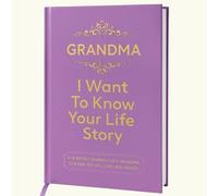 XKFCFC Grandma I Want to Know Your Life Story Journal (Hardcover):Sentimental Gifts for Women - Perfect for Birthday, Thanksgiving Day, Mothers Day & Christmas
