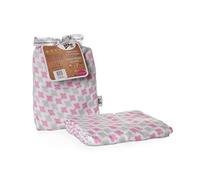 XKKO BMB wrap 120x120 - Scandinavian Baby Pink Cross