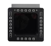 XKlemBauklode 5-Inch 2K 24-Key Fighter Jet Integrated Panel, Compatible with JF-17, F/A-18, F16 Airplane Model, Windows Flight Sim Home Cockpit for Family