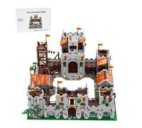 XKlemBauklode DIY Assembly Architecture Building Blocks, 8-in-1 Modular Castle Medieval Building Blocks Set to Build for Adults, Office or Home Collectible Decoration, 8884PCS