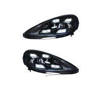 XKOEHXJ Car Headlight Assemblies For Cayenne 958.1 Car Headlights 2011 2012 2013 2014 Upgrade 2019 Pdls Style Full LED Headlamp(LHD,Xenon)