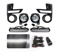 XKOEHXJ Fog Light Assembly For Toyota For Raize 2020 2021 2022 Fog Lamps Daytime Running Light DRL Front Car Driving Daylight Front Fog Lamp(Led DRL A,South East Asia Type)
