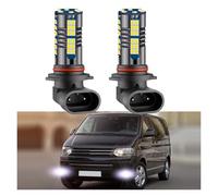 XKOEHXJ Fog Light Assembly For VW T5 T5.1 For Transporter 2003-2015 LED Fog Lamp Bulbs Front Fog Light White Front Fog Lamp