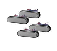 XKOEHXJ Motorcycle Tail light 24LED Universal Motorcycle Rear Brake Tail Light Stop Red LED Light For Moto Scooter ATV UTV Dirt Pit Bike 12V 24V Motorcycle Tail Brake Light(4pcs)