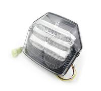 XKOEHXJ Motorcycle Tail light For CB1300 03 For CB400 SF For VTEC 2003-2008 Smoke Motorcycle W/Turn Signals LED Tail Light Brake Motorcycle Tail Brake Light(A)