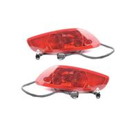 XKOEHXJ Tail Lamp For Hyundai For Santa Fe CM 2010-2012 2.4T Car Brake Light Rear Bumper Fog Light With Bulbs 92408-2B500 92409-2B500 Tail Rear Light(1 pair)