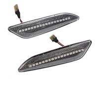 XKOEHXJ Wing Mirror Indicator For Chrysler For Ypsilon For Typ (846) 2011-2017 2018 2019 2020 1 Set Sequential Flashing LED Turn Signal Side Marker Light Turn Signal Light(Dynamic Crystal Type)