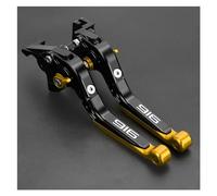 XKPPCSCPZ Motorcycle Brake Clutch Levers for 916 1998 Brake Clutch Motorcycle CNC Aluminum Adjustable Extendable Folding Levers Handle Grips Ends(916 1998-16)