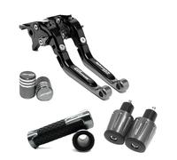XKPPCSCPZ Motorcycle Brake Clutch Levers for Apr@&Ilia SHIVER750 Shiver 750 2007-2016 2015 2014 2013 Motorcycle CNC Brake Clutch Lever Combination Handle Rubber Guard(H)