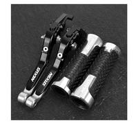 XKPPCSCPZ Motorcycle Brake Clutch Levers for Gilera Nexus 500 Motorcycle Accessories Folding Extendable CNC Aluminum Moto Adjustable Clutch Brake Levers Handlebar Ends(NEXUS500-17)